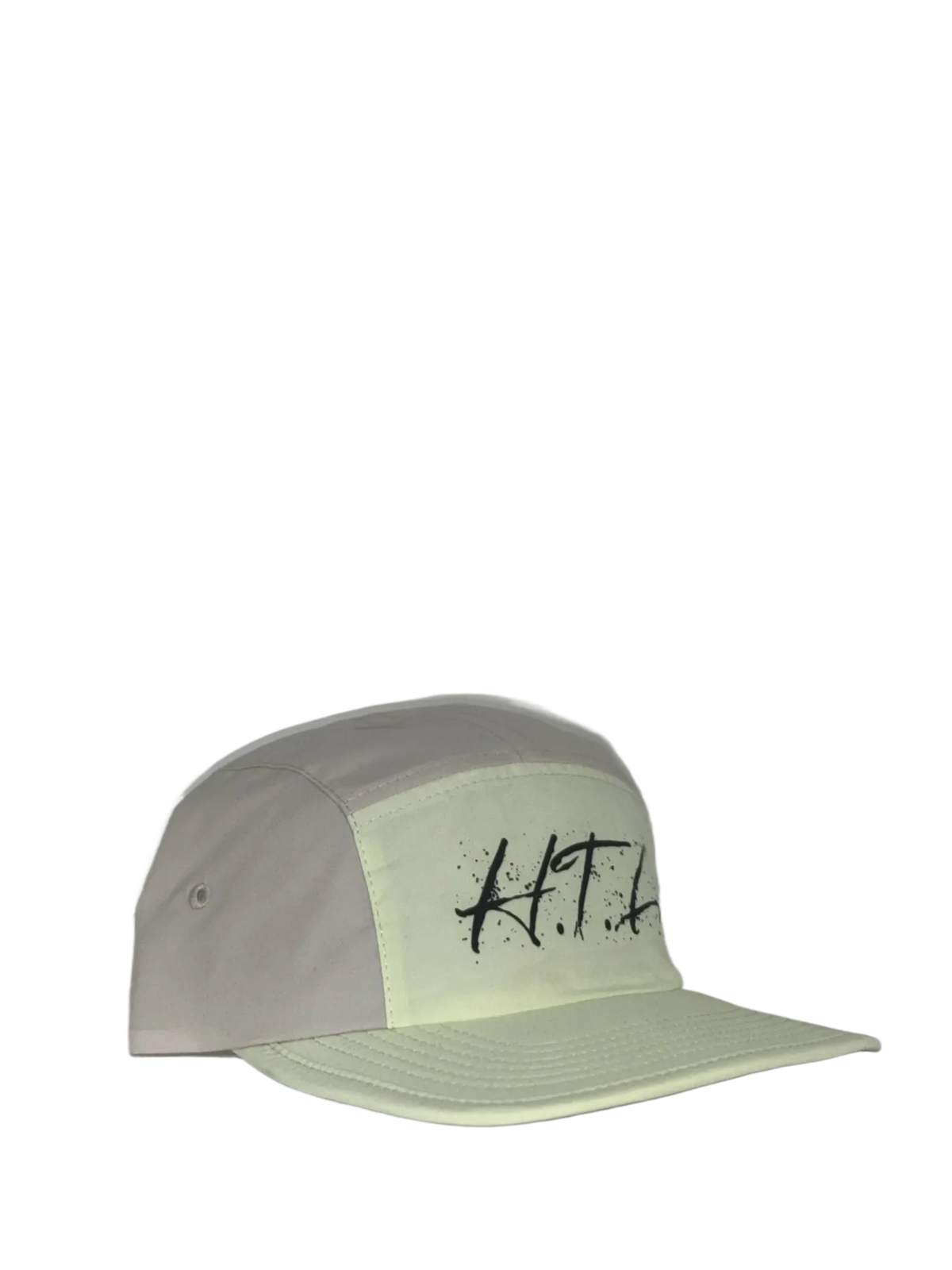 Lime and grey HtL “5panel cap”