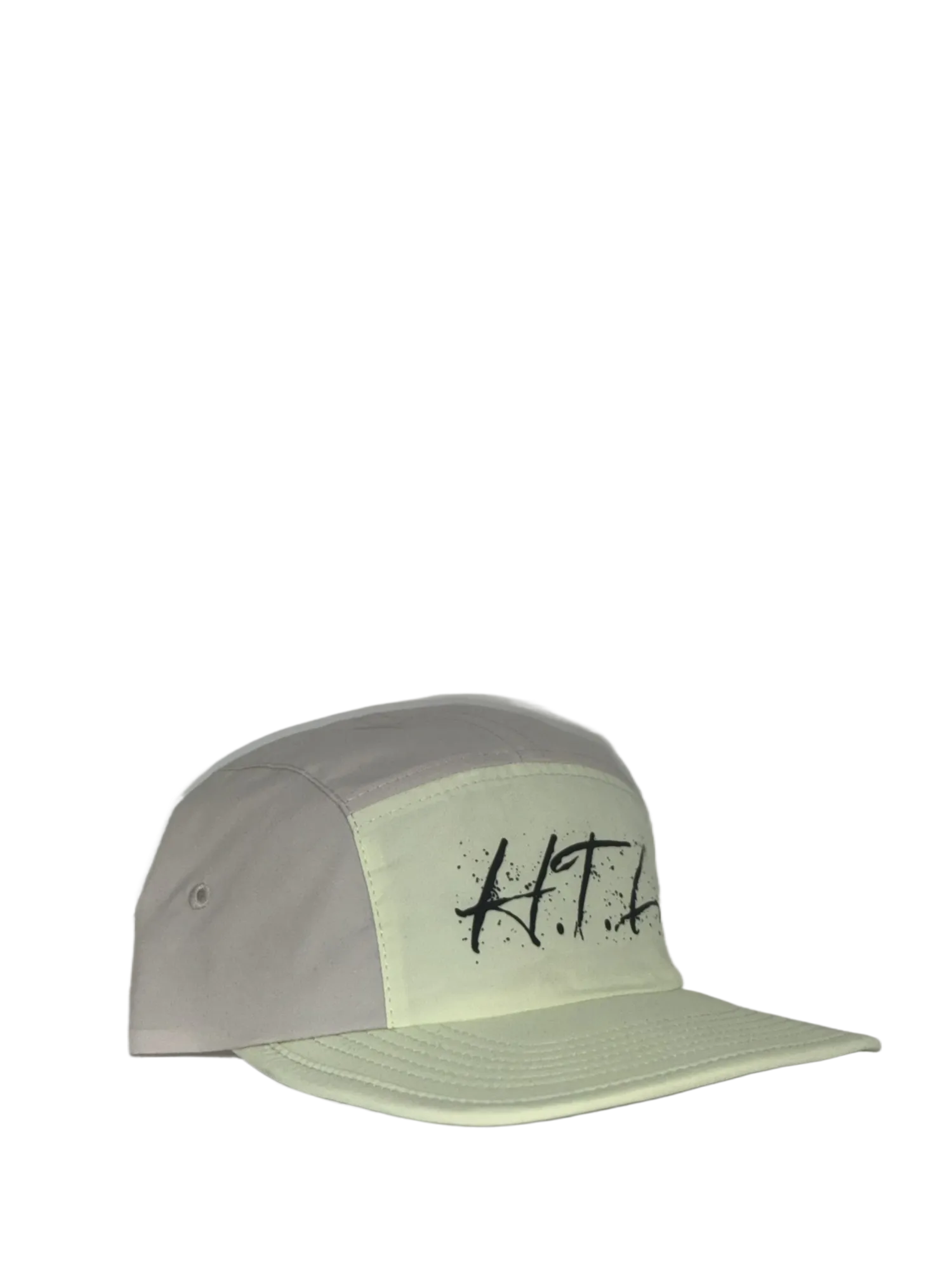 Lime and grey HtL “5panel cap”