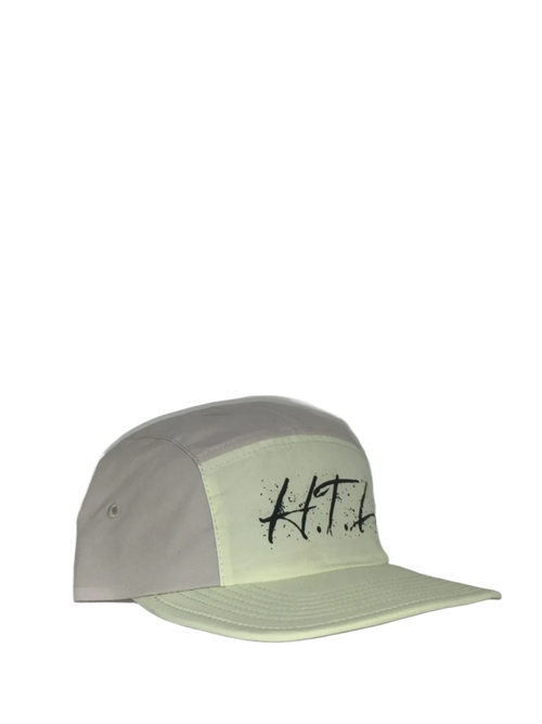 Lime and grey HtL “5panel cap”